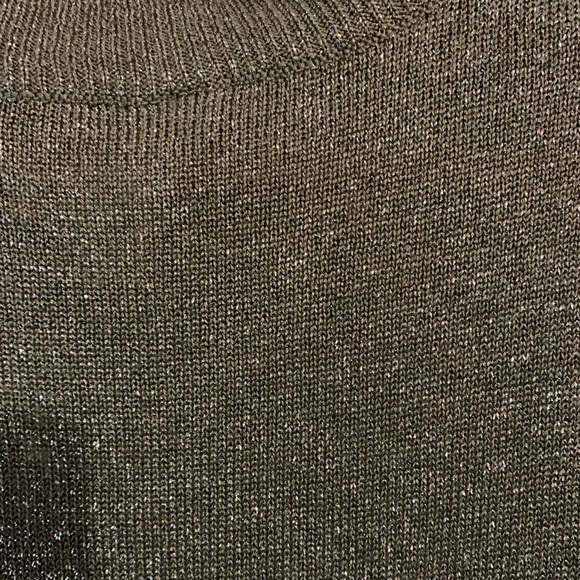 Vintage mock neck knit sleeveless shirt - Picture 4 of 4